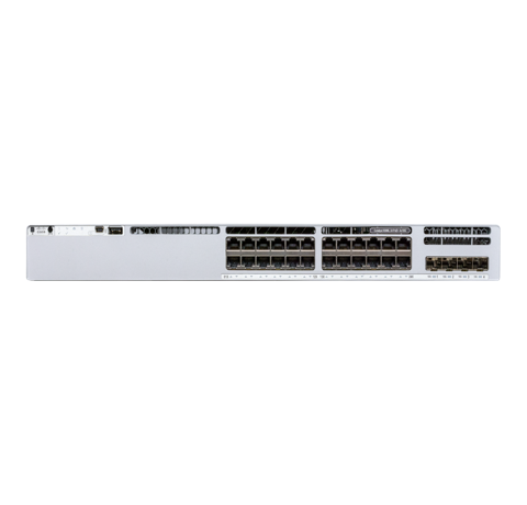 C9300L 24-port, 8mGig, 4x10G Uplink, 1100wac PS, w/MERAKI
