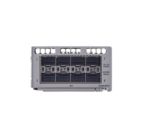 C9300X 8-port 1/10/25G SFP+ Network Module, w/MERAKI
