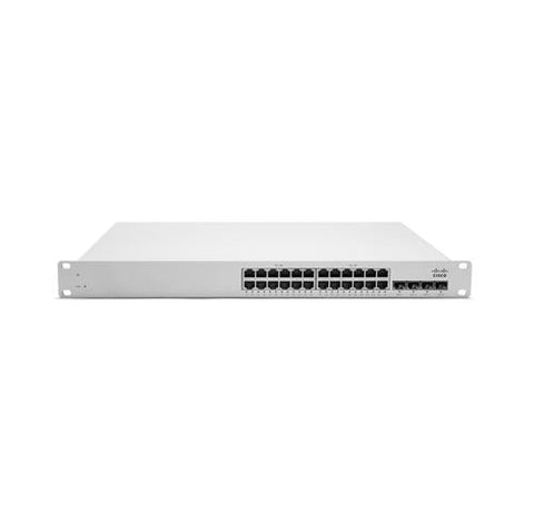 Meraki MS210-24P 1G L2 Cloud Managed 24X GigE 370W Poe Switch